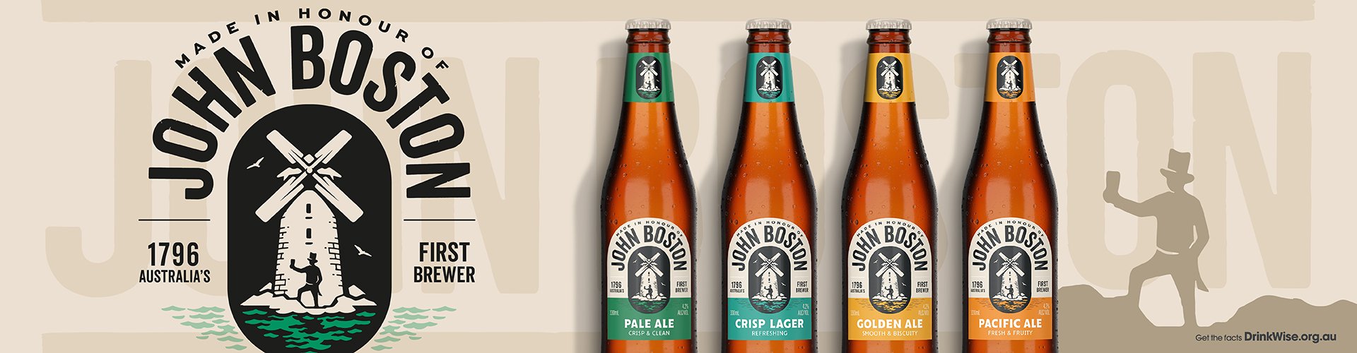 Buy John Boston Beer & Pale Ale Can Online Lowest Price in Australia Dan Murphy's